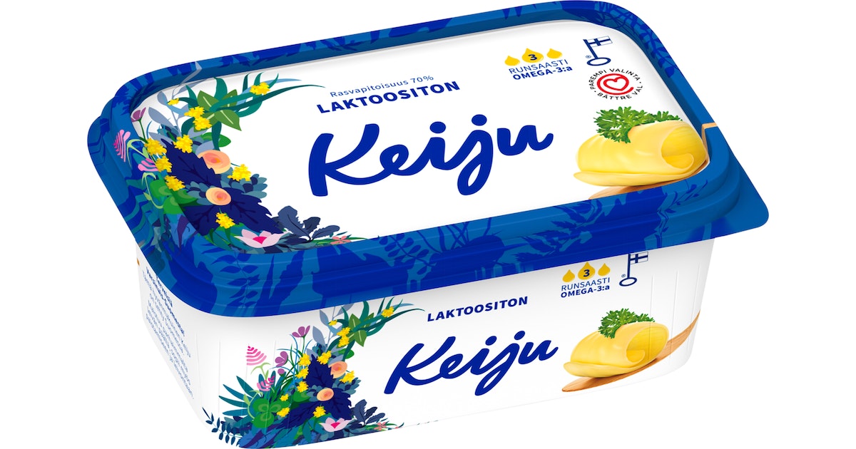 Keiju vegetable fat spread 70% 400g (lactose-free)